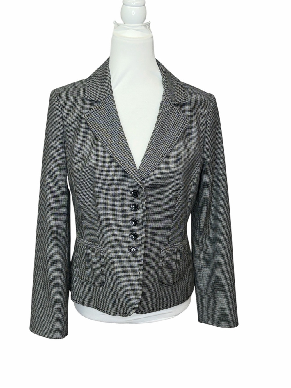 Semantics Grey Tailored Button Front Blazer Jacket